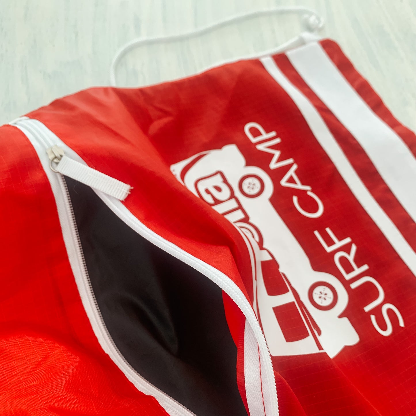 CINCH SACK - La Jolla Surf Camp (red)
