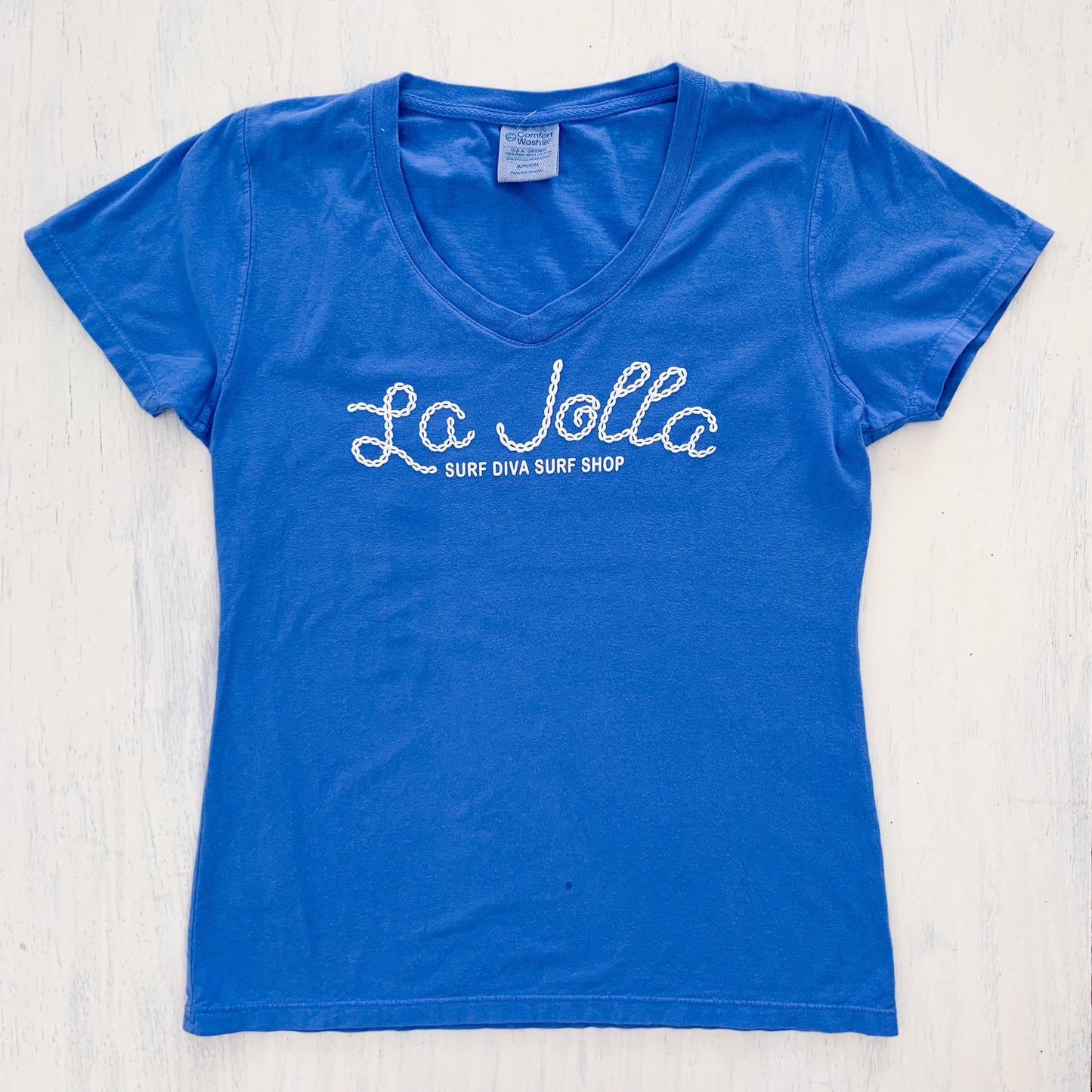 Surf Diva La Jolla T-Shirt - periwinkle blue