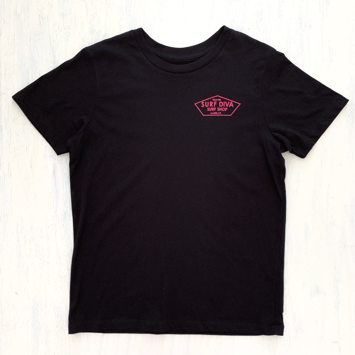 Surf Diva San Diego Surf Map - T-SHIRT black