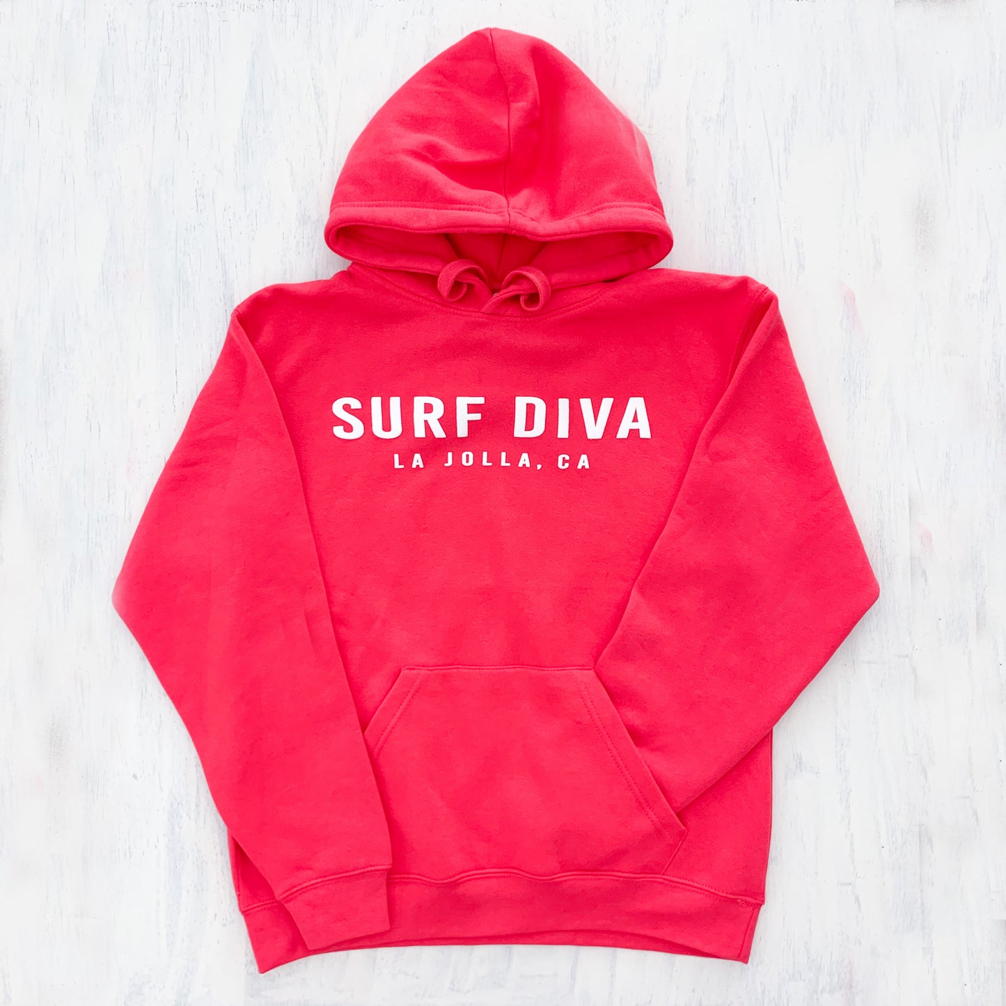 Surf Diva Hoodie - watermelon