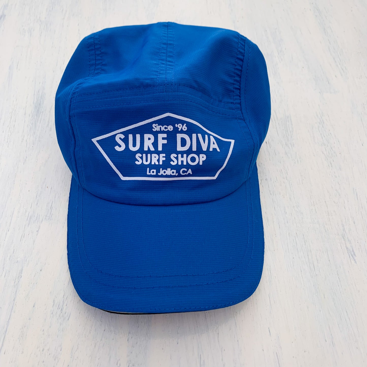 SURF DIVA 5-Panel Hat, La Jolla Surf Shop - blue