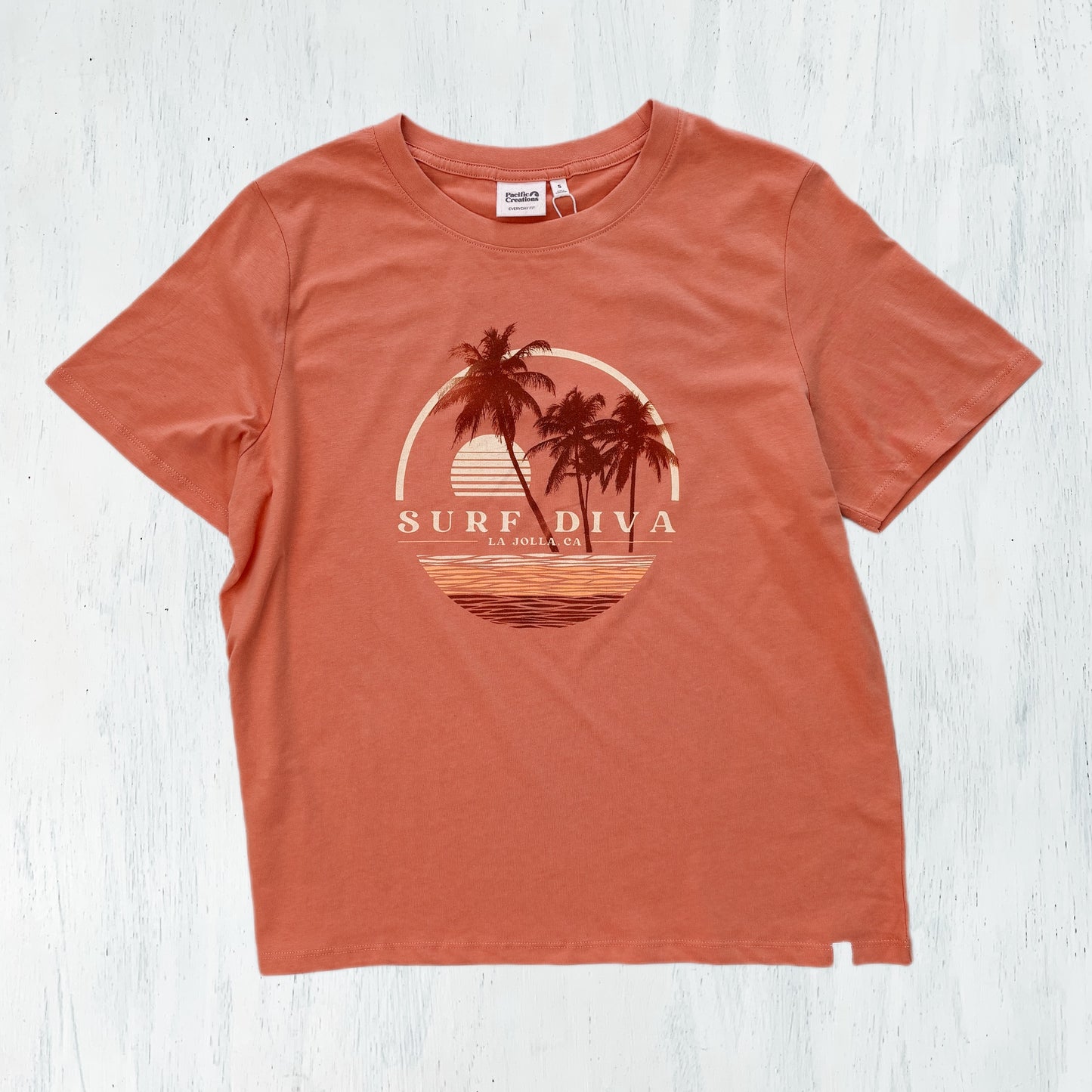 Surf Diva Mirage - T-SHIRT - sunset