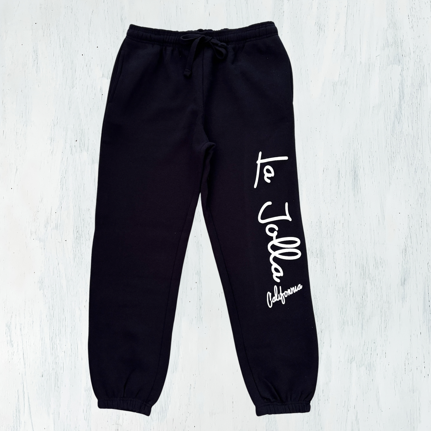 La Jolla Surf Town SWEATPANTS - black