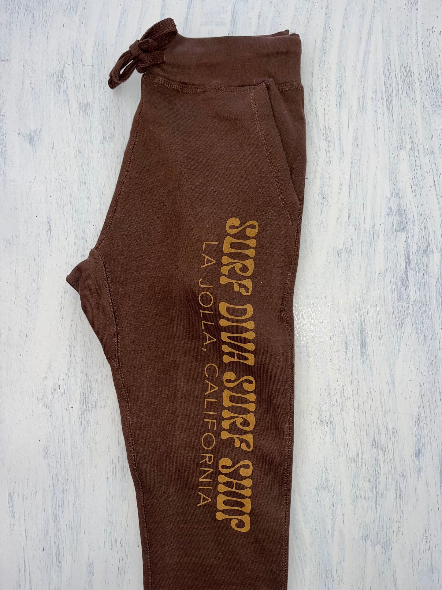 Surf Diva Brown Joggers