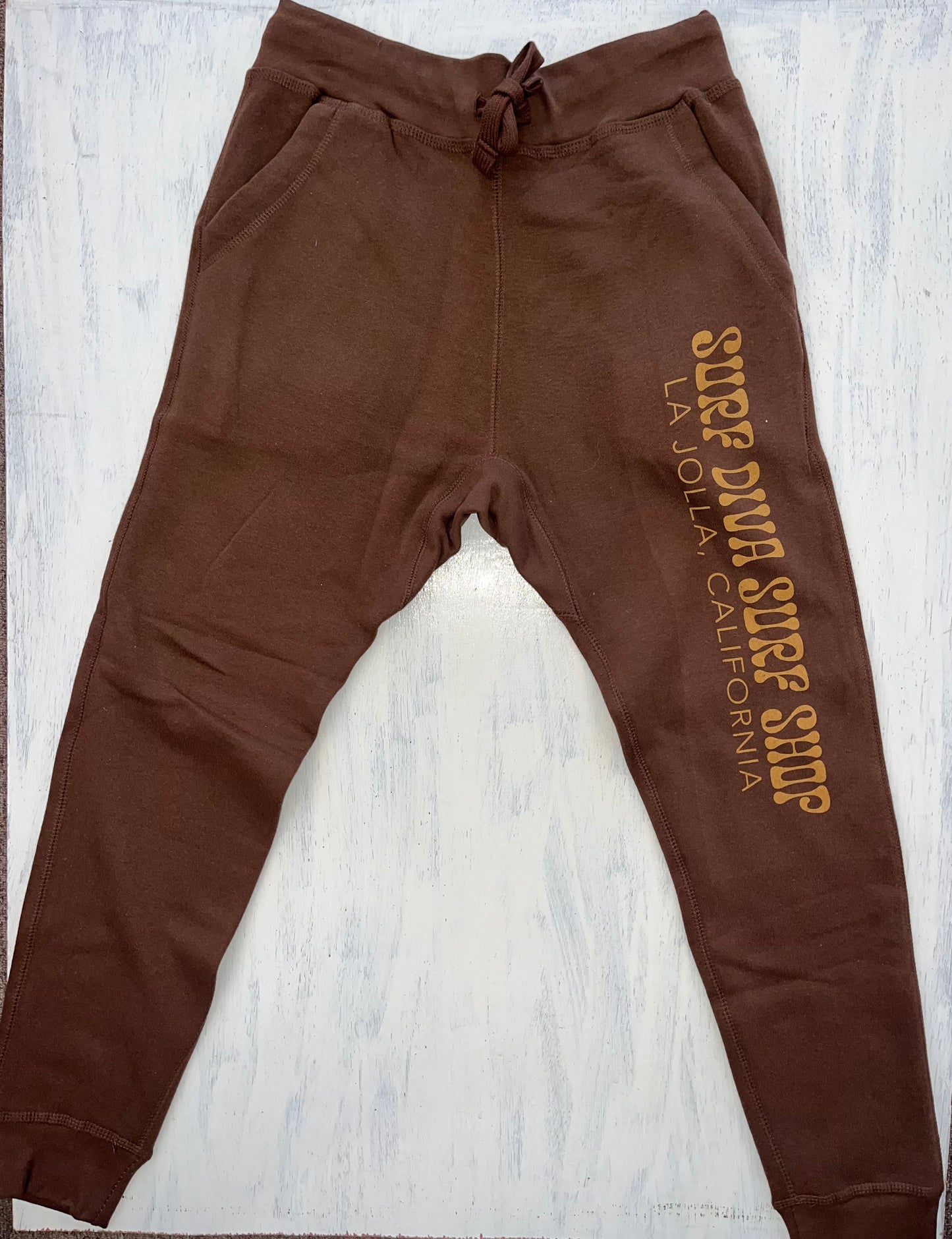 Surf Diva Brown Joggers