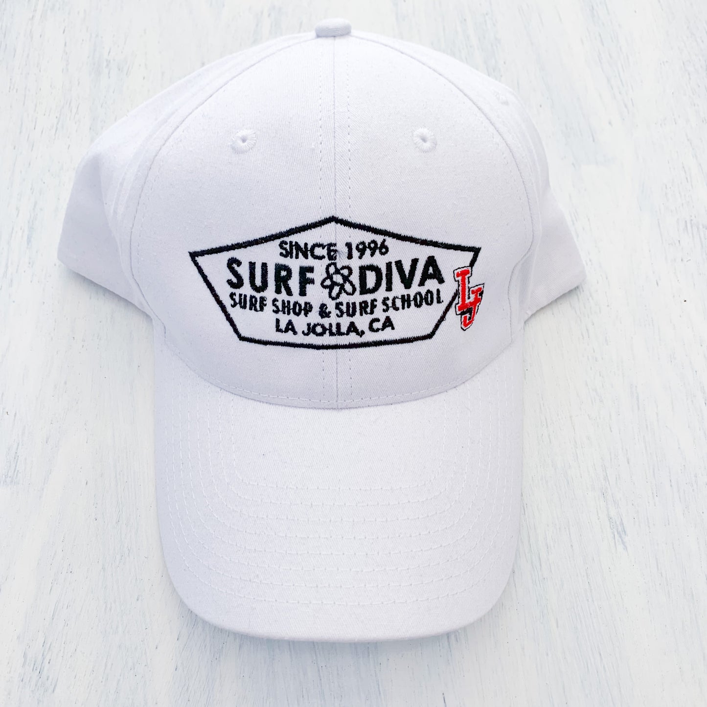 La Jolla SURF DIVA hat - white
