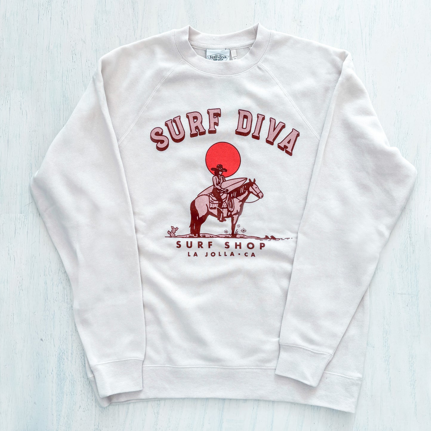 CREWNECK SWEATSHIRT Surf Diva Horizont