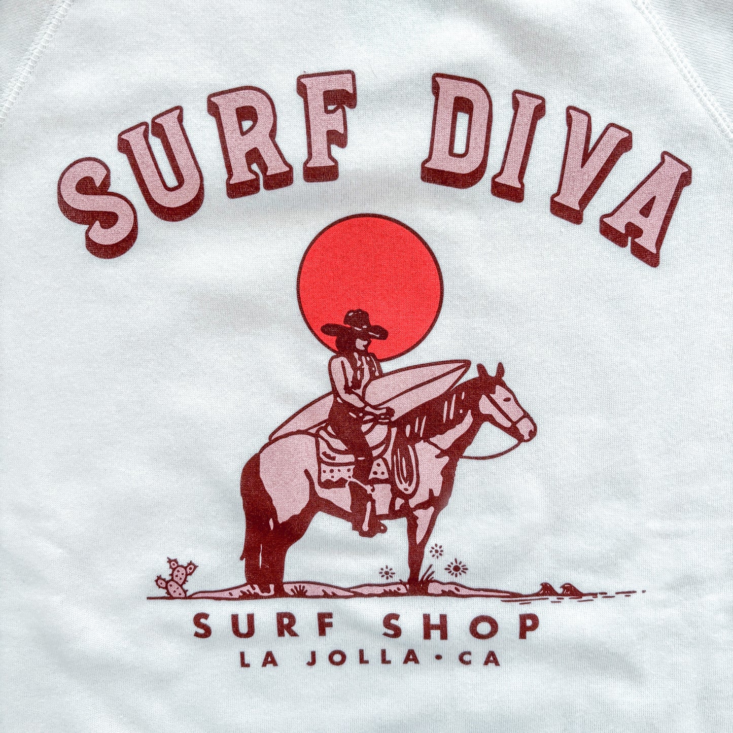 CREWNECK SWEATSHIRT Surf Diva Horizont