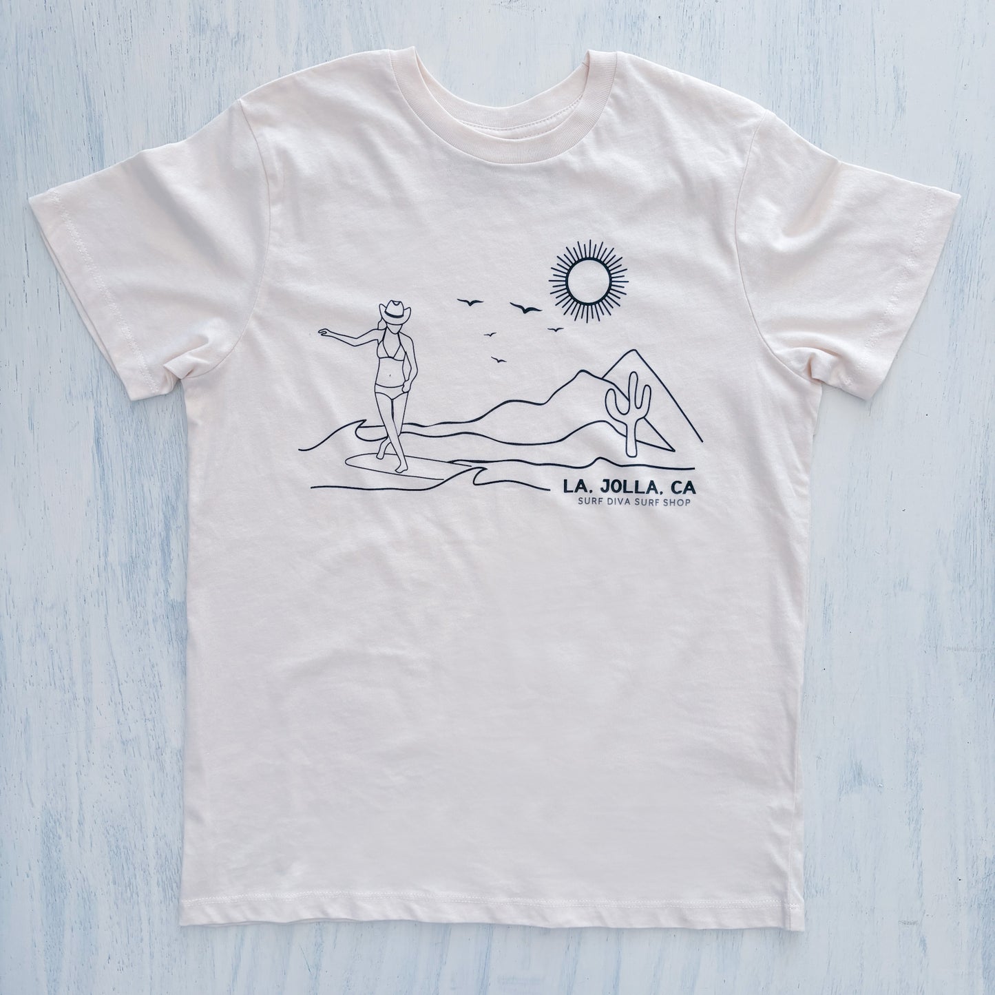 Surf Diva Surf Country - T-SHIRT - white
