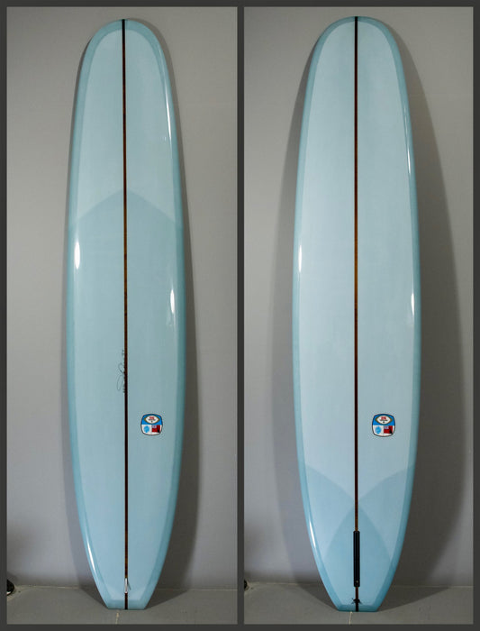 Bing Surfboards 9'4" Longboard "Aussie Square" - blue