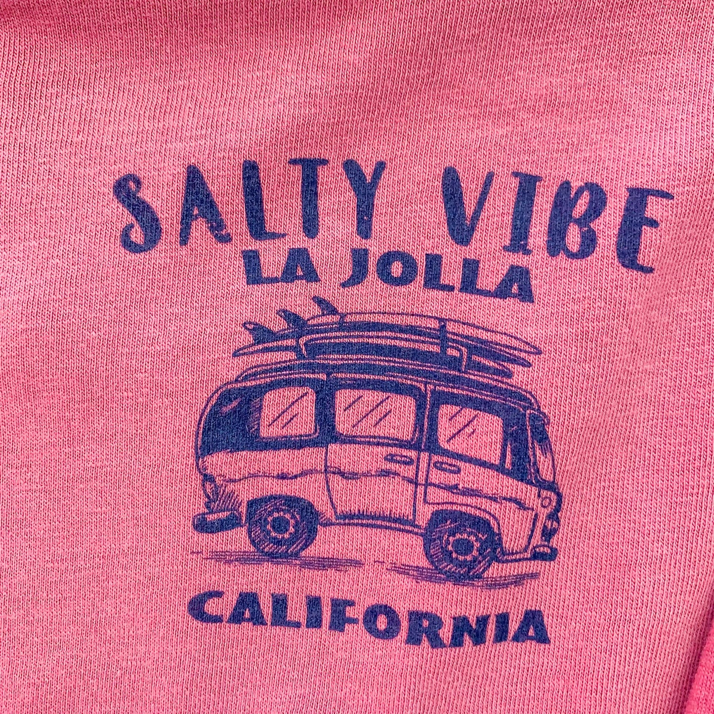 LONGSLEEVE T-SHIRT with LA JOLLA CALIFORNIA Stay Salty (berry)