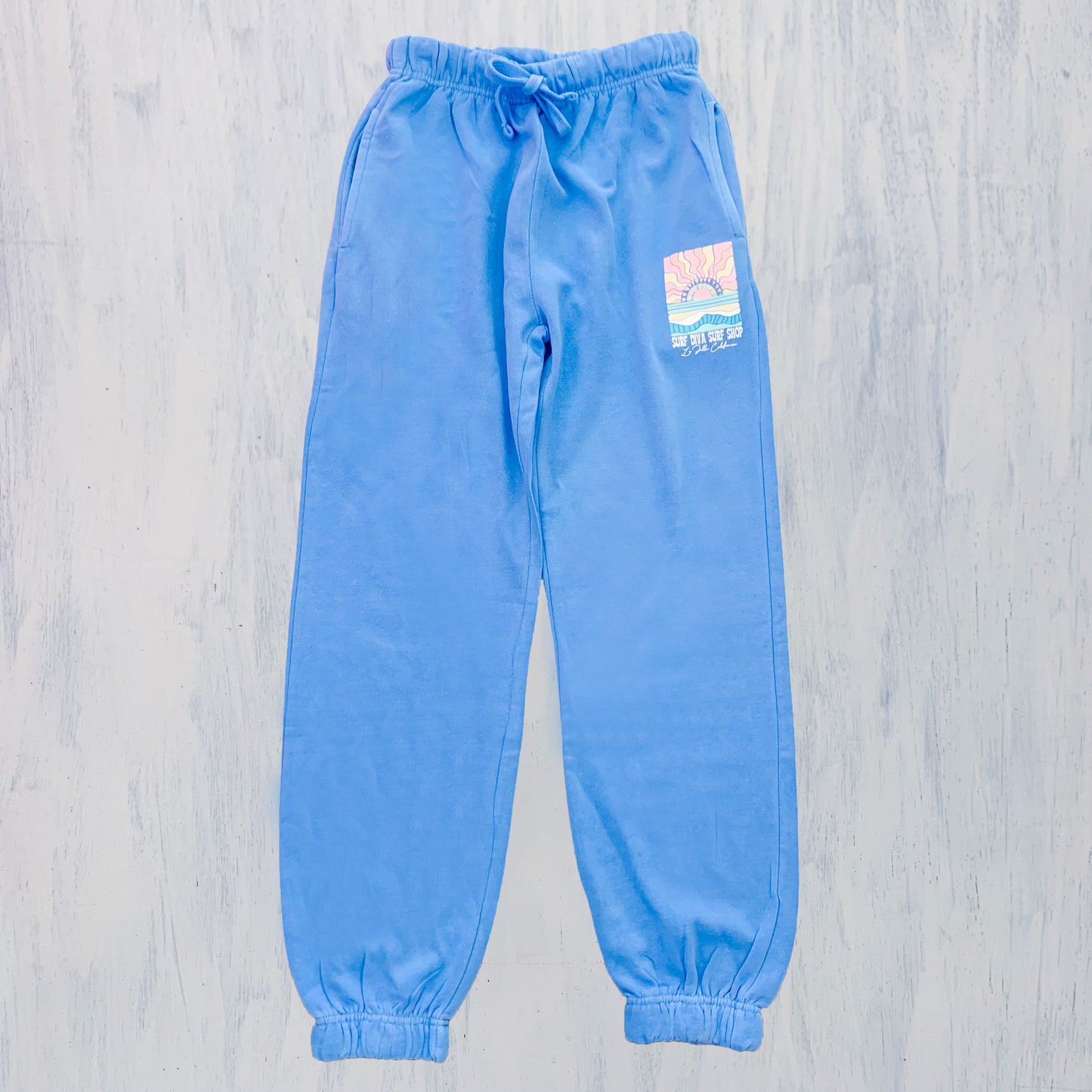 Surf Diva JOGGERS SWEATPANTS - capri blue