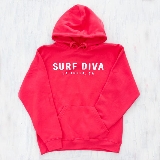 Surf Diva Hoodie - watermelon