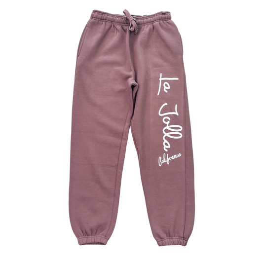 La Jolla Surf Town SWEATPANTS - cappuccino