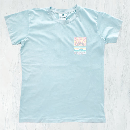 Surf Diva Seaside - T-SHIRT - blue