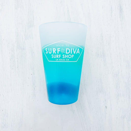 Surf Diva - SILICONE PINT CUP GREEN