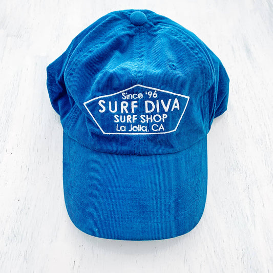 Surf Diva Surf Shop - DAD HAT blue/white