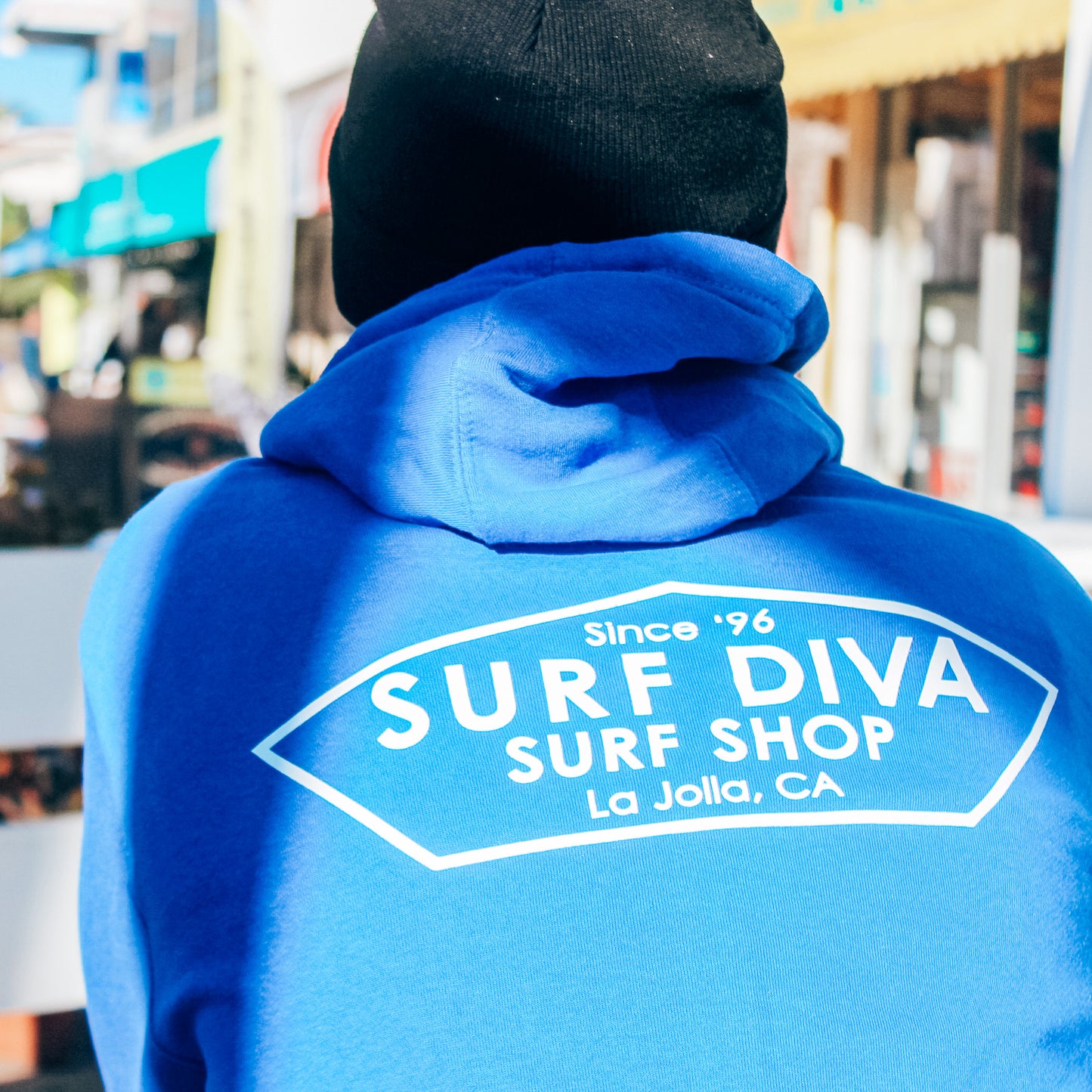 Surf Diva Surf Shop - HOODIE BLUE