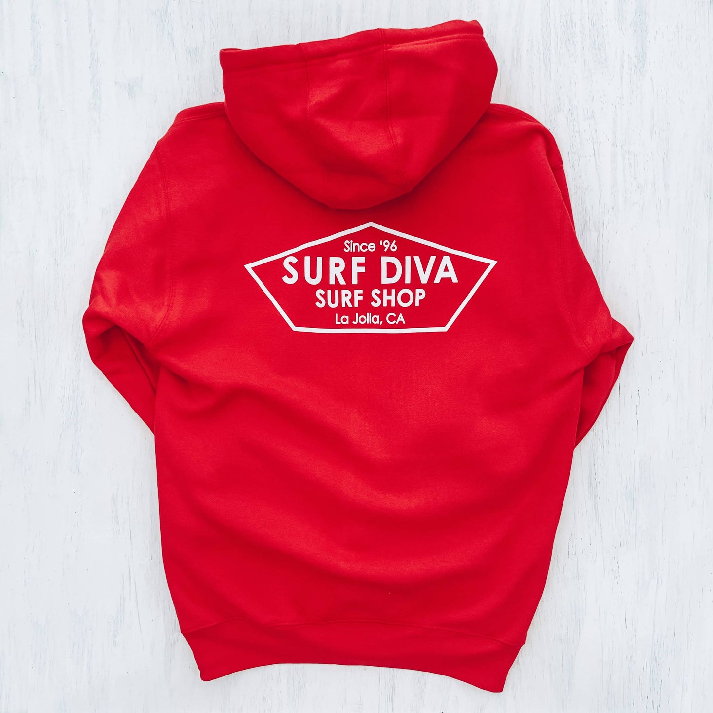 Surf Diva Surf Shop - HOODIE RED